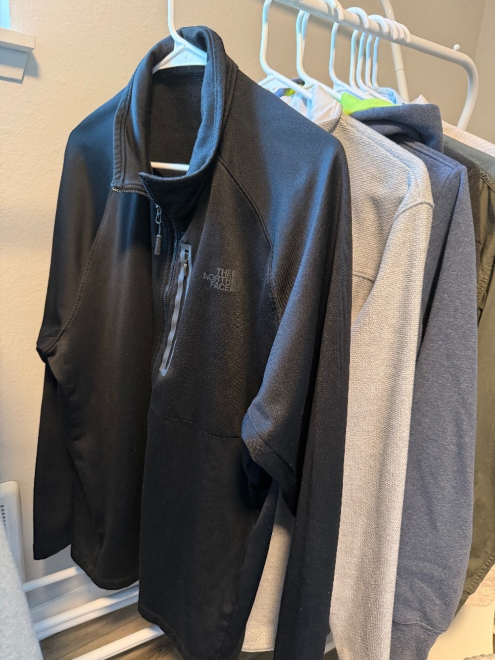 North face quarter zip